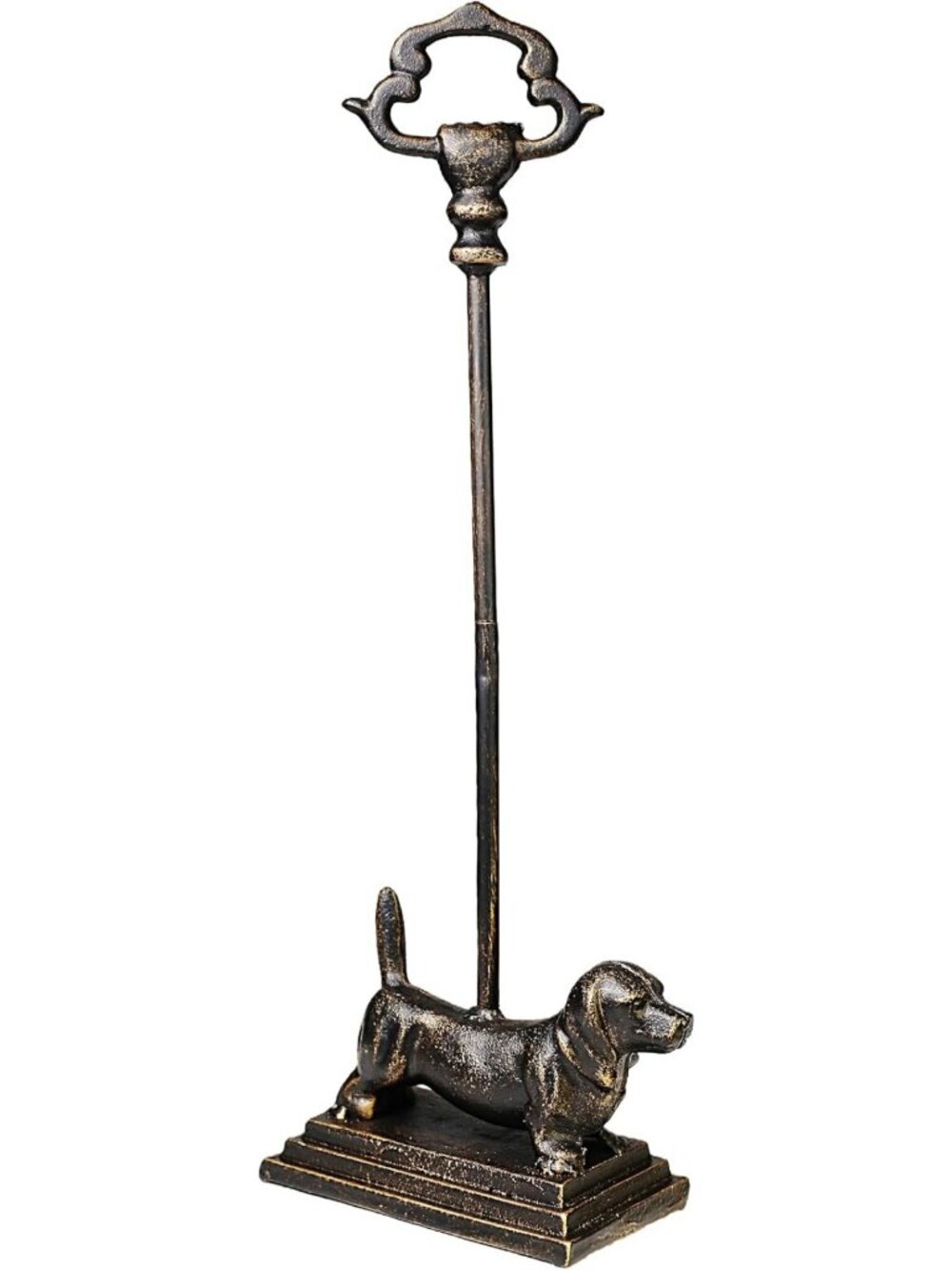 Decorative Cast Iron Door Stoppers - Stylish Wedge for Home & Office Use